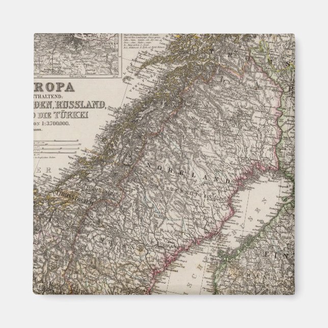 Íman Europa Oriental, Noruega (Frente)