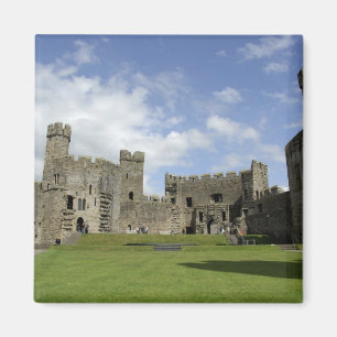 Íman Europa, País de Gales, Caernarfon. Castelo Caerna