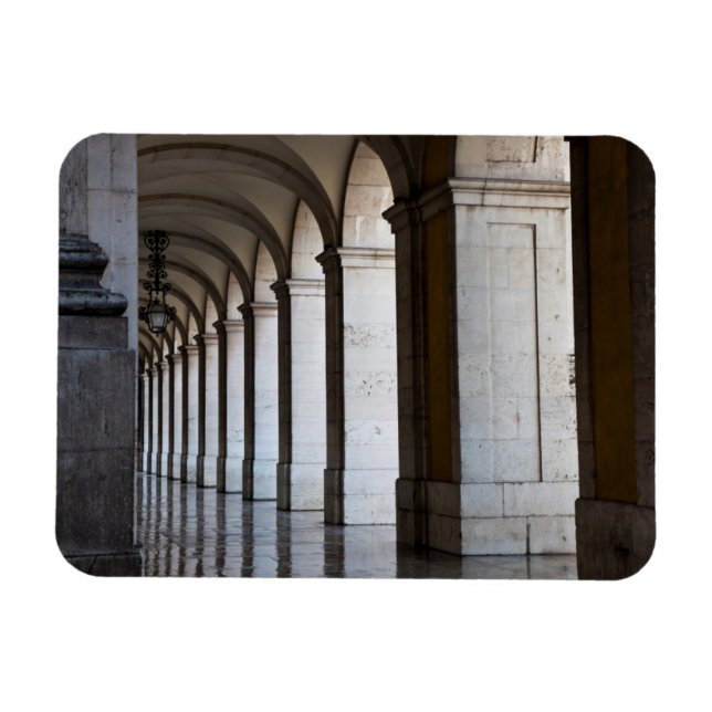 Íman Europa, Portugal, Lisboa. Colunas da Arcada (Horizontal)