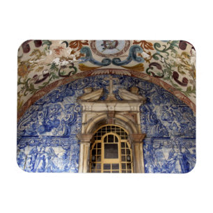 Íman Europa, Portugal, Obidos. Arquitetura colorida