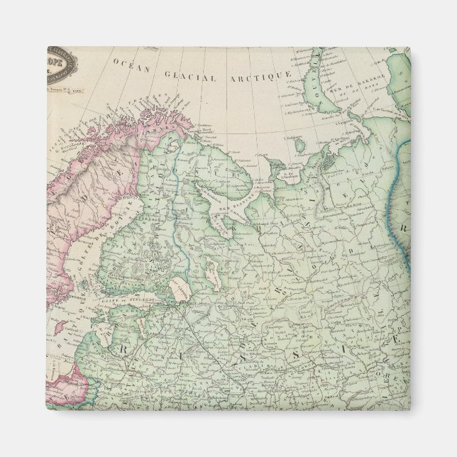 Íman Europa, Rússia, Finlândia (Frente)