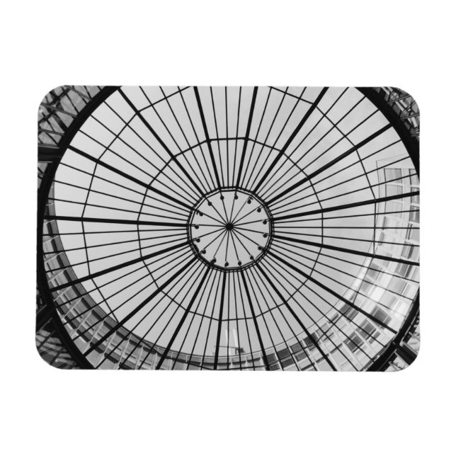 Íman Europa, Suíça, Zurique. Cúpula de vidro da (Horizontal)
