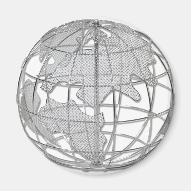 Íman EuropaÁfricaGlobo (Frente)