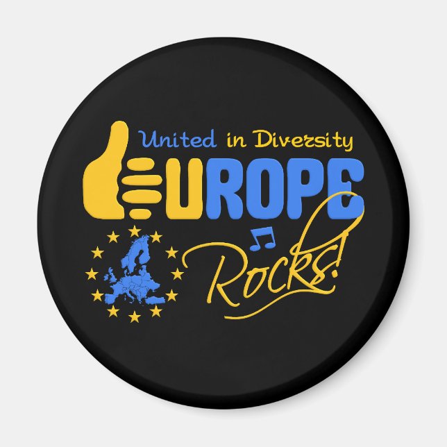 Íman Europe Rocks! (Frente)