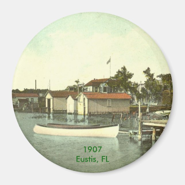 Íman Eustis, FL - Waterfront - 1907 (Frente)