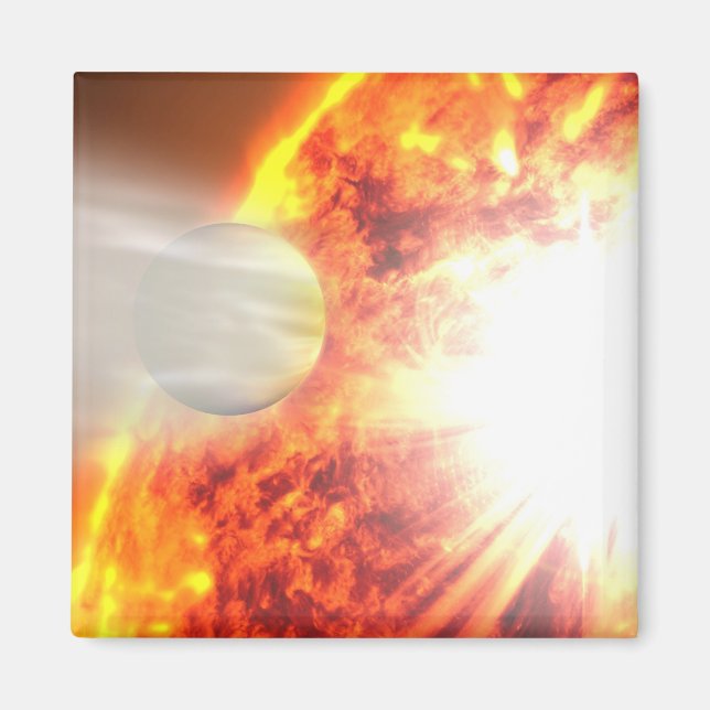 Íman Evaporação da atmosfera de Hd 189733b (Frente)