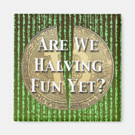 Íman Evento de Metade Bitmoeda