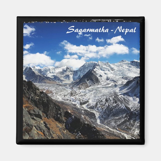 Íman Everest Trail views, Sagarmatha - Nepal (Frente)