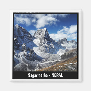 Íman Everest Trekking, paisagens de Sagarmatha - Nepal