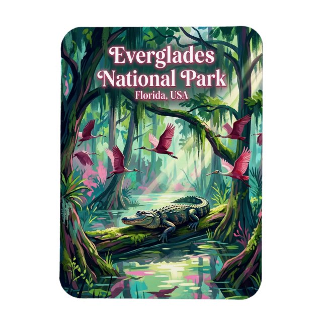 Íman Everglades National Park USA (Vertical)
