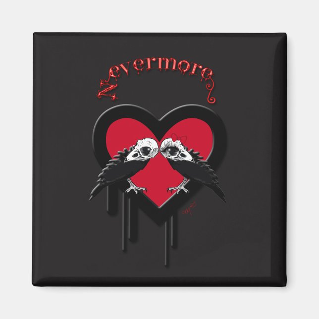 Íman Evermore (Vermelho) (Frente)