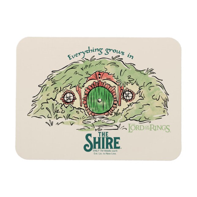 Íman Everything Grows in THE SHIRE™ (Horizontal)