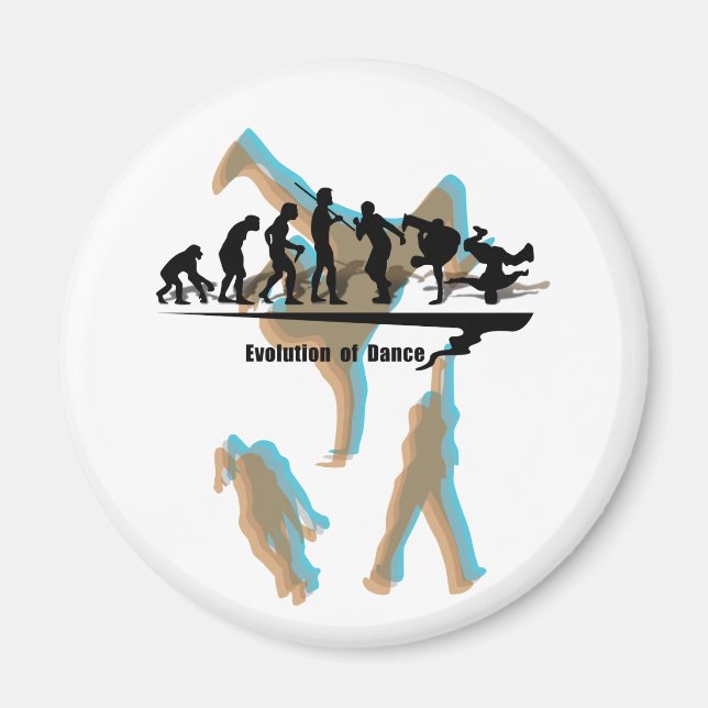 Íman Evolução da dança (Frente)