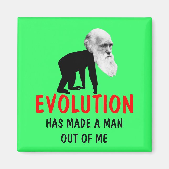 Íman Evolução Darwin (Frente)