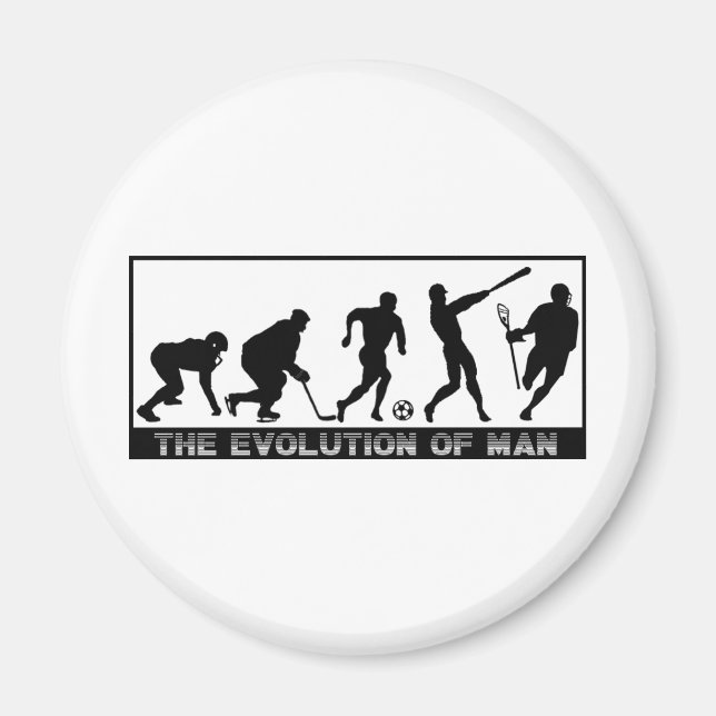 Íman Evolução de Lacrosse (Frente)