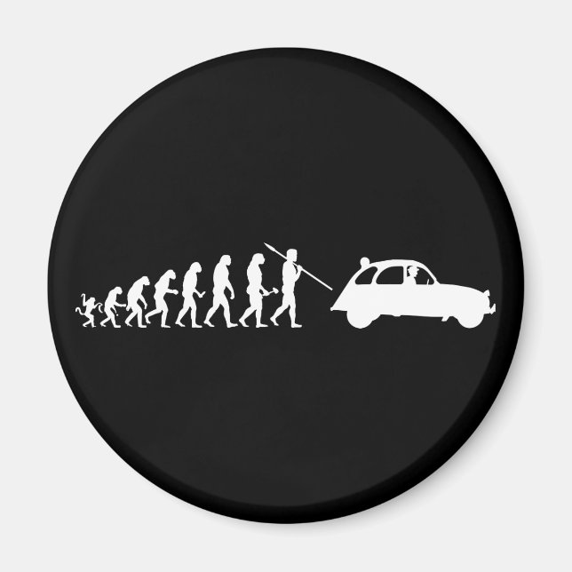 Íman Evolução do 2CV do Oldtimer (Frente)