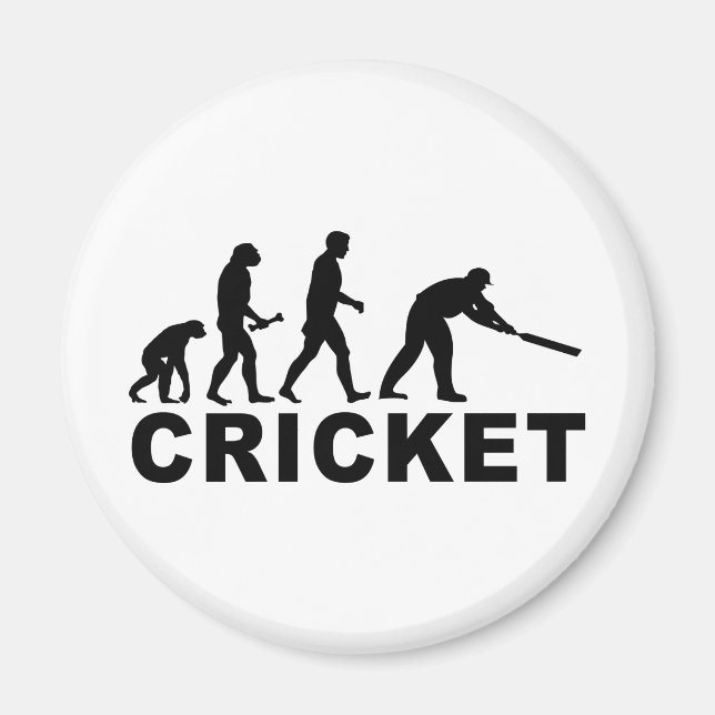 Íman Evolução do críquete (Frente)