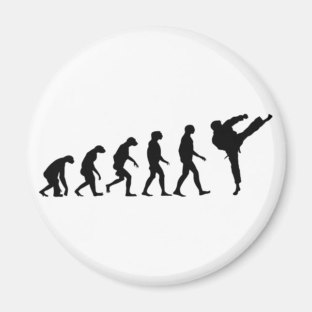 Íman Evolução do Karate (Frente)