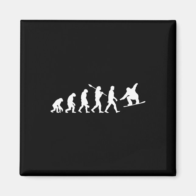 Íman Evolução do Snowboard (Frente)
