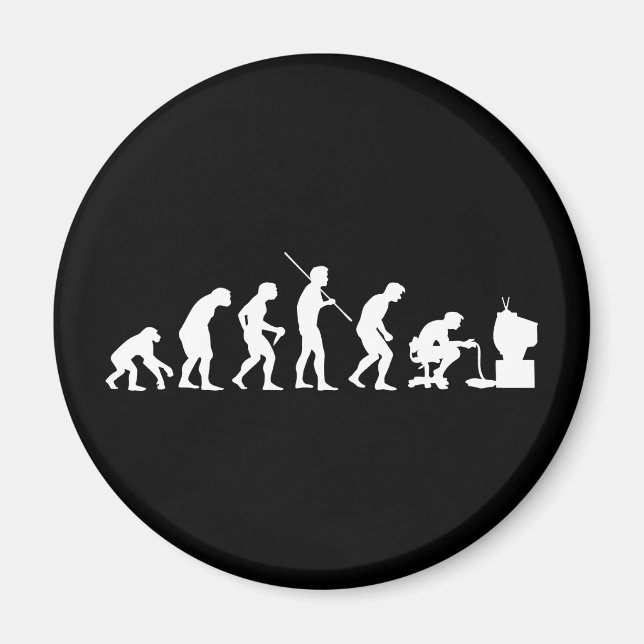 Íman Evolução dos jogos de Videos games (Frente)