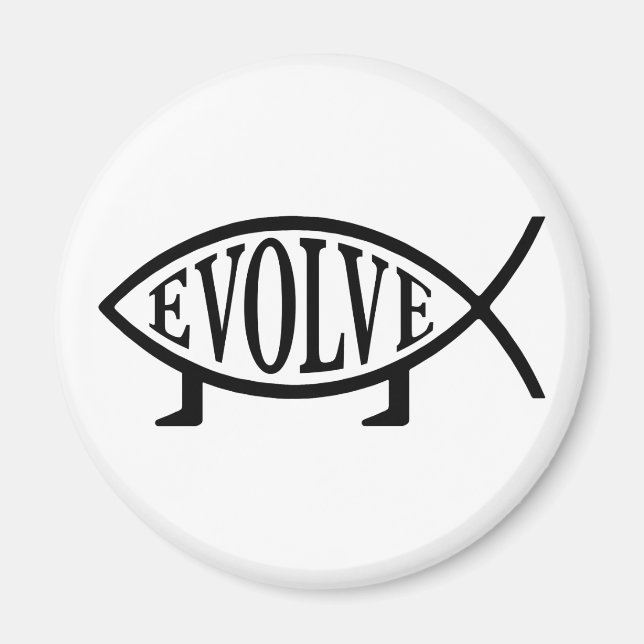 Íman Evoluir Peixe (Frente)