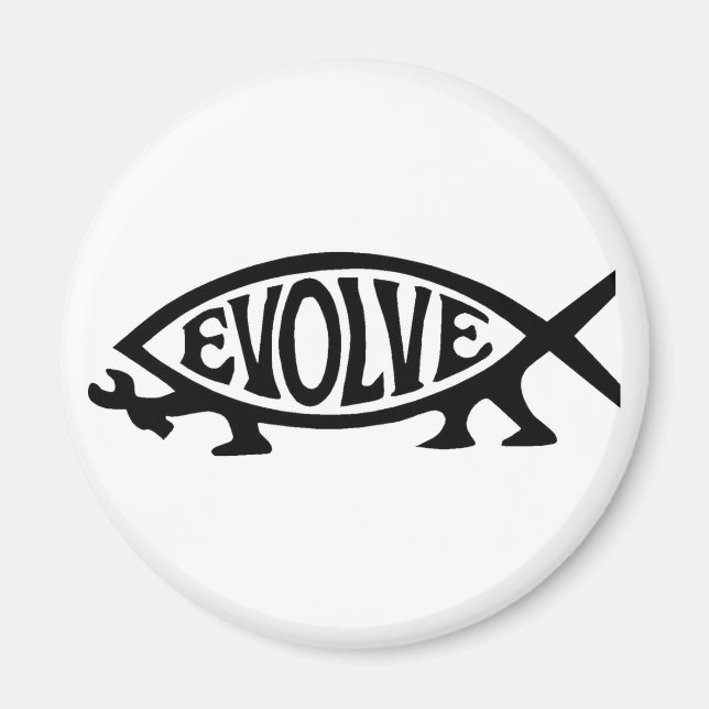 Íman Evoluir Peixe (Frente)