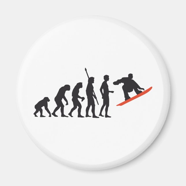 Íman evolution snowboard (Frente)