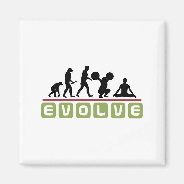 Íman Evolve Yoga (Frente)
