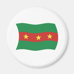 Íman Ewe Pessoas Flag Magnet