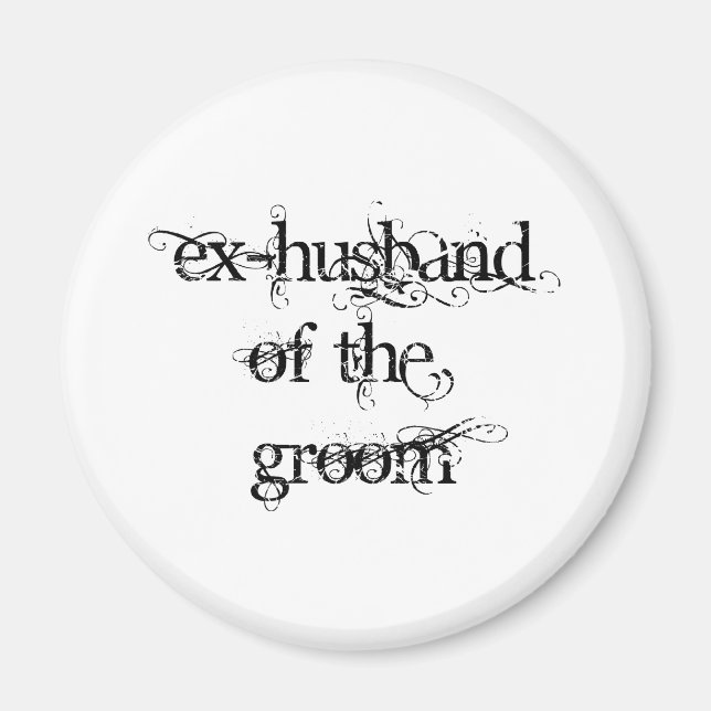 Íman Ex-marido do noivo (Frente)