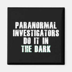 Íman Exames de Exames Paranormais Humor (Branco)