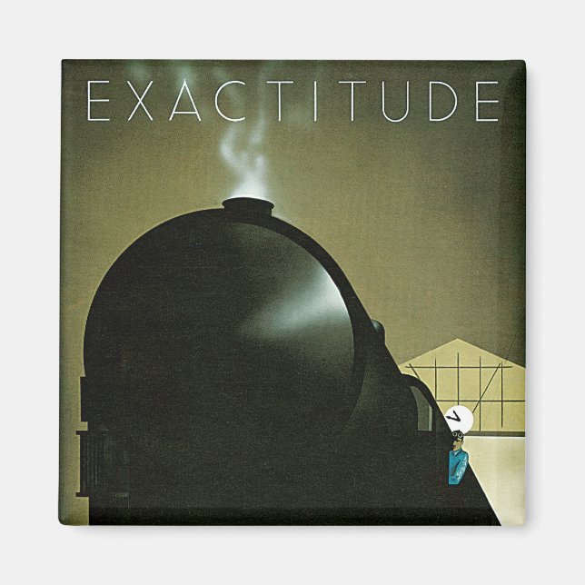 Íman Exatidão Poster ferroviária (Frente)