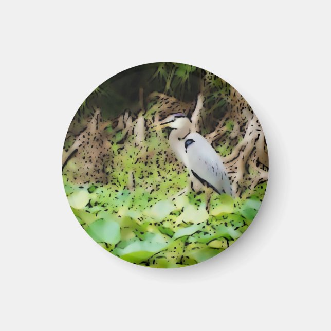 Íman Excelente Blue Heron (Frente)