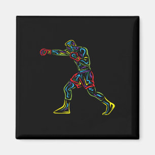 Íman Excelente Boxer Outfit Boxing Sports Graphic Boxin