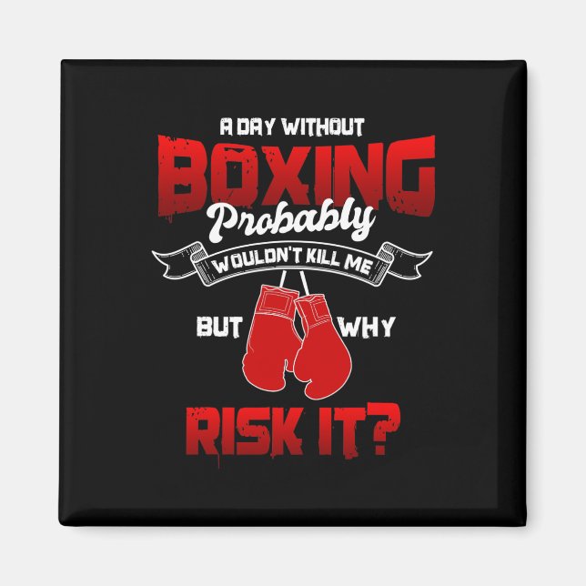 Íman Excelente Boxing Gift Boxing Esporte Boxing Luvas  (Frente)