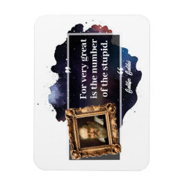 Íman Excelente de Galileu Galilei número do estúpido