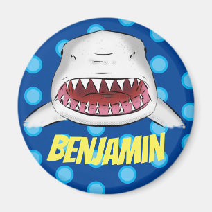 Íman Excelente de ilustração de desenho animado em qu