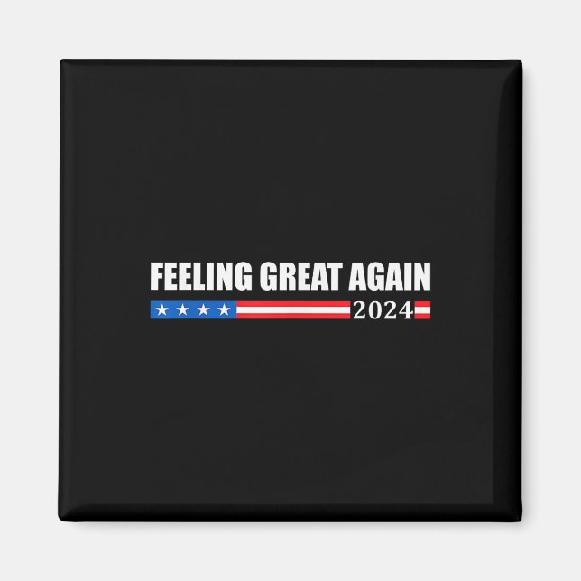 Íman Excelente de novo Trump 2024 (Frente)