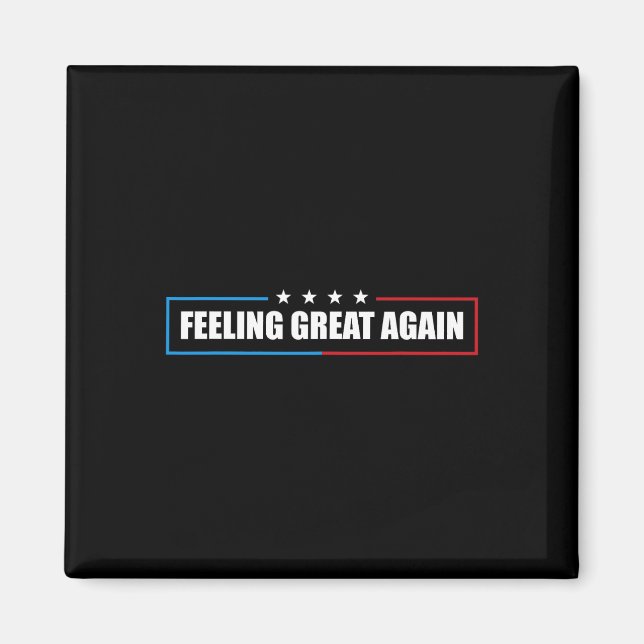 Íman Excelente de novo Trump 2025 (Frente)