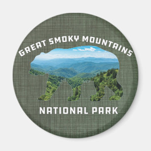 Íman Excelente do Parque Nacional Montanhas do Enfumaç