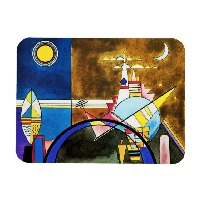 Íman Excelente Kandinsky Portão de Kiev Magnet (Horizontal)