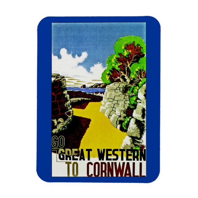 Íman Excelente Ocidental para Cornwall (Vertical)