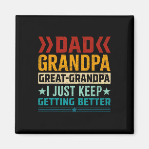 Íman Excelente Vovô Dia de os pais Vovô