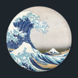Íman Excelente Wave Off Kanagawa Hokusai Fine Art<br><div class="desc">A Onda de Excelente, ou A Onda, ou A Onda de Excelente de Kanagawa 葛 飾 斎"神 奈 川 沖 浪36 Views do Monte Fuji 北 A Onda de Excelente de Kanagawa é um famoso impressão de bloco de madeira do artista japonês Hokusai. Foi publicado em 1832 (Período Edo) como...</div>