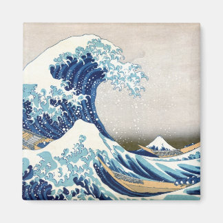 Íman Excelente Wave Off Kanagawa Vintage Fine Japonês