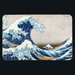 Íman Excelente Wave Off Kanagawa Vintage Fine Japonês<br><div class="desc">Excelente Wave Fine Art 葛 北 斎"神 奈 川 飾 36 Views do Monte Fuji 沖 浪 裏 富 A Onda do Excelente de Kanagawa é um famoso impressão de bloco de madeira do artista japonês Hokusai. Foi publicado em 1832 (Período Edo) como o primeiro na série 36 Views do...</div>