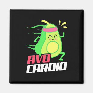 Íman Exercício Avocado Cardio
