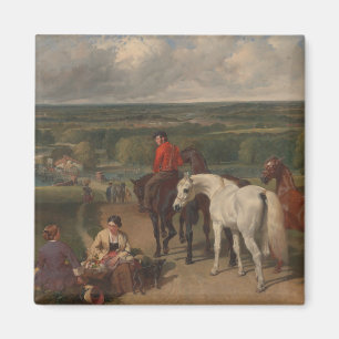 Íman Exercício dos Cavalos Reais (Arte Equina)
