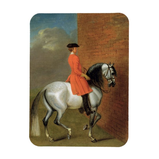 Íman Exercício em Haute Ecole: A Passagem para o Lef (Vertical)