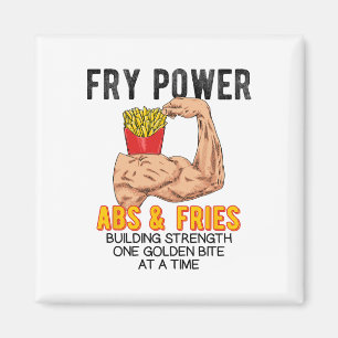Íman Exercício engraçado de Abdômen Batata Frita Constr